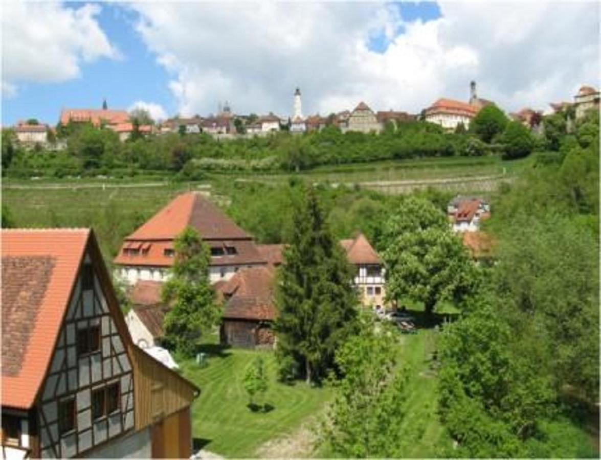 Herrnmuehle - Pension & Ferienwohnungen Rothenburg ob der Tauber Dış mekan fotoğraf